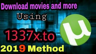 How to download torrent file from 1337x
